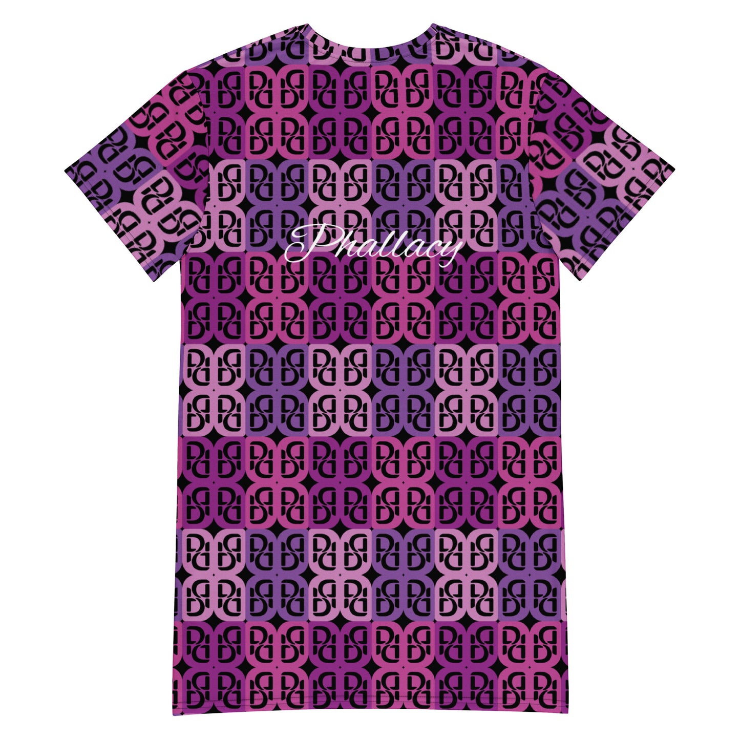 Phallacy Monogram Designer T-shirt dress