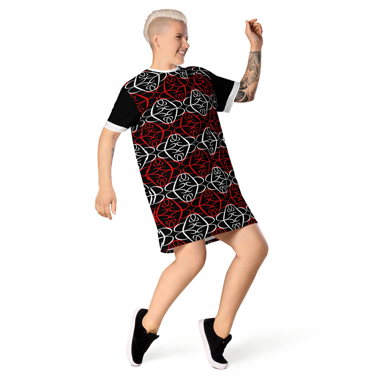 Phallacy Players Designer T-shirt Dress