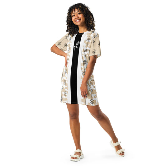 Phallacy Players Camo Designer T-shirt Dress