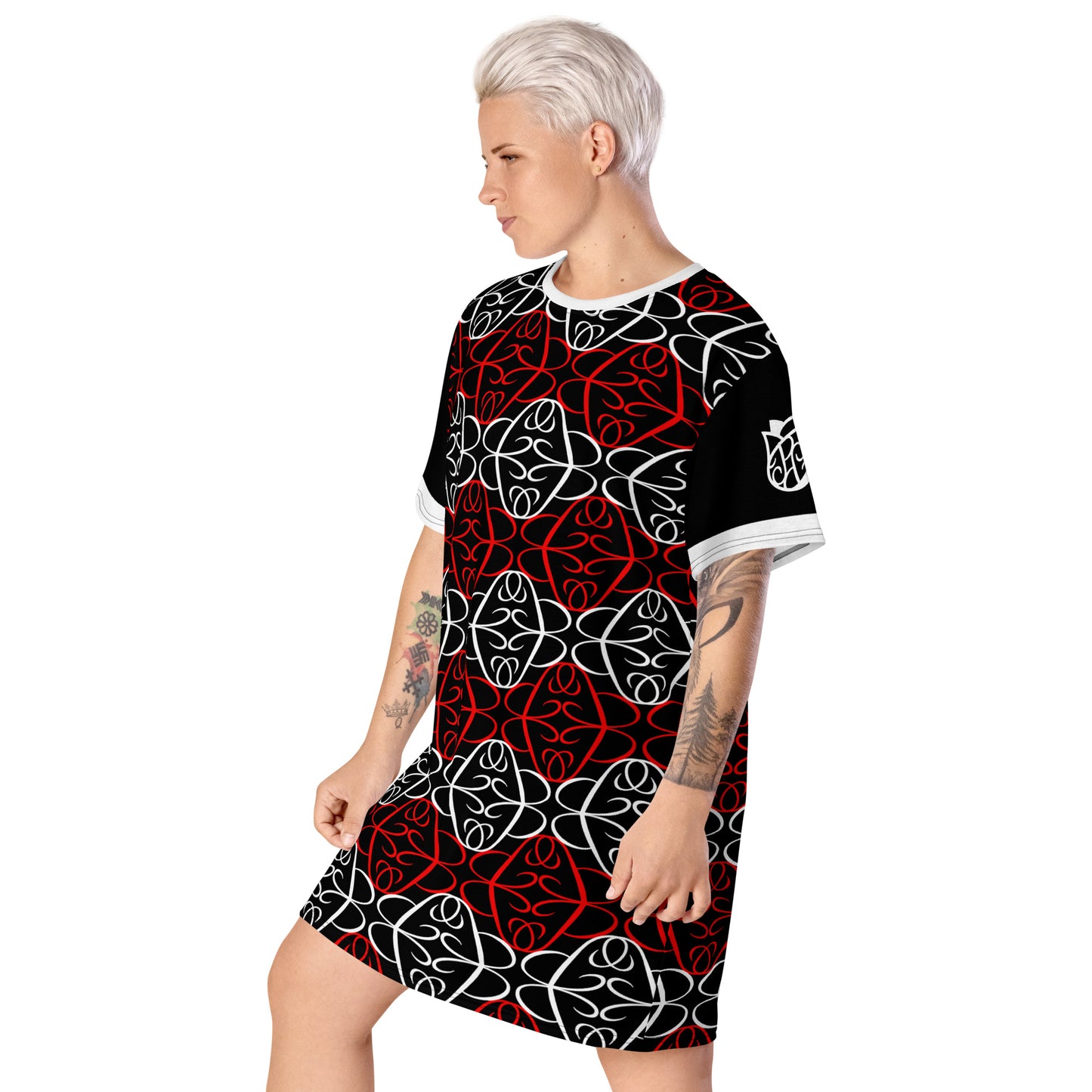 Phallacy Players Designer T-shirt Dress