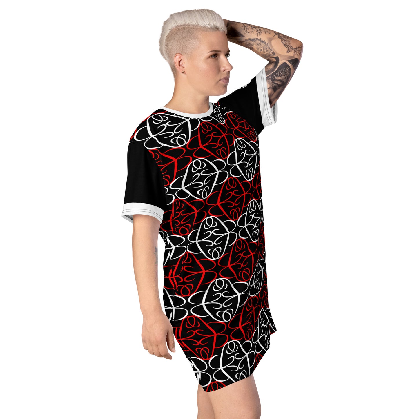 Phallacy Players Designer T-shirt Dress