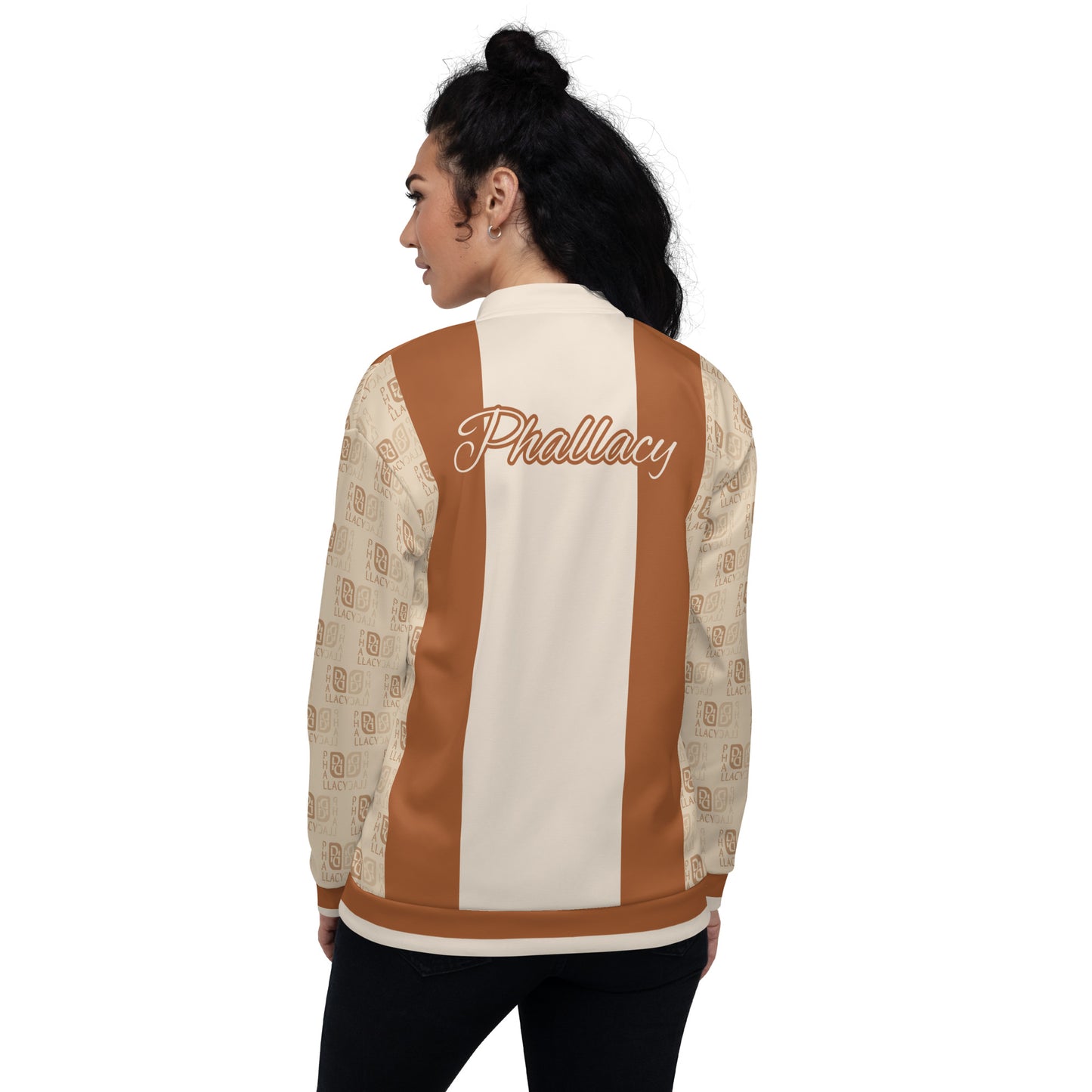 Phallacy Balance Designer Unisex Bomber Jacket