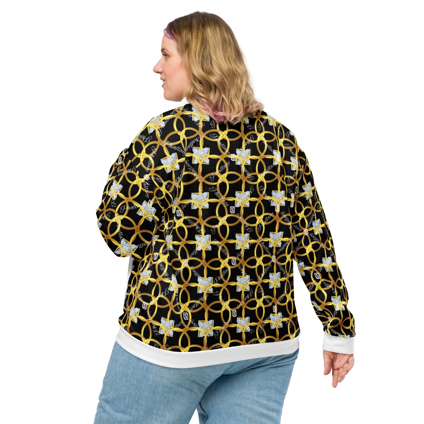 Phallacy XOS Designer Women's Bomber Jacket