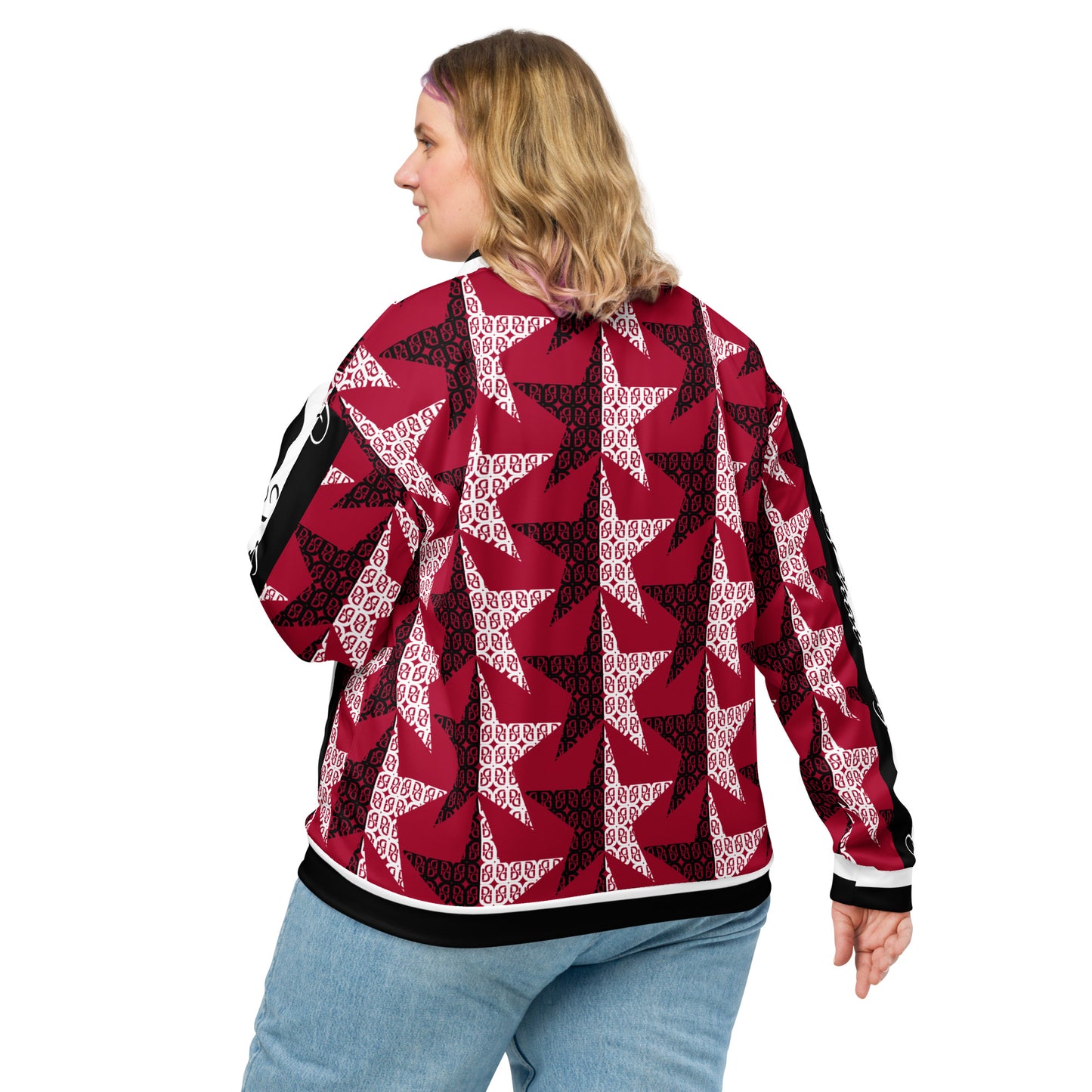 Phallacy Star Designer Unisex Bomber Jacket