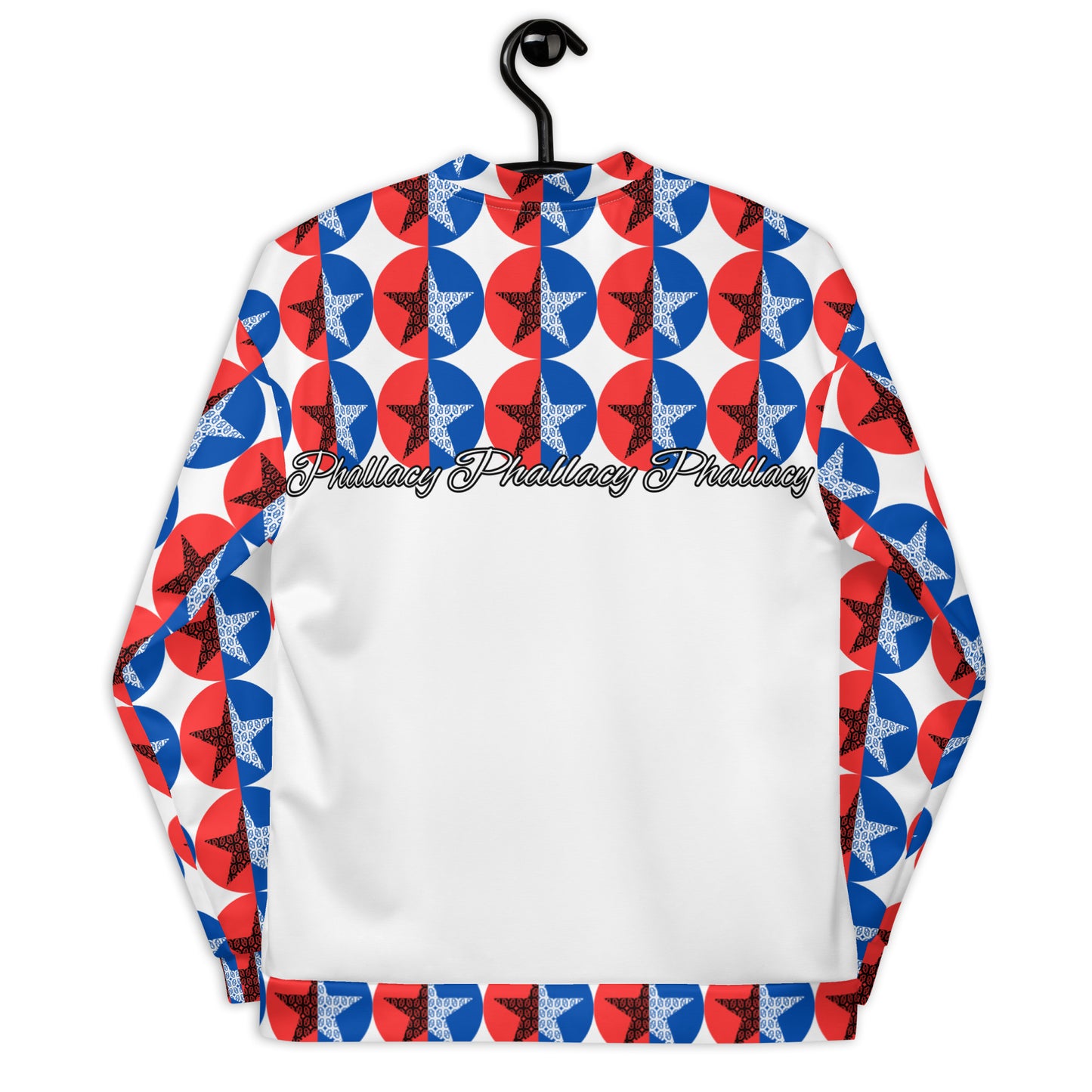 Phallacy Star Designer Unisex Bomber Jacket