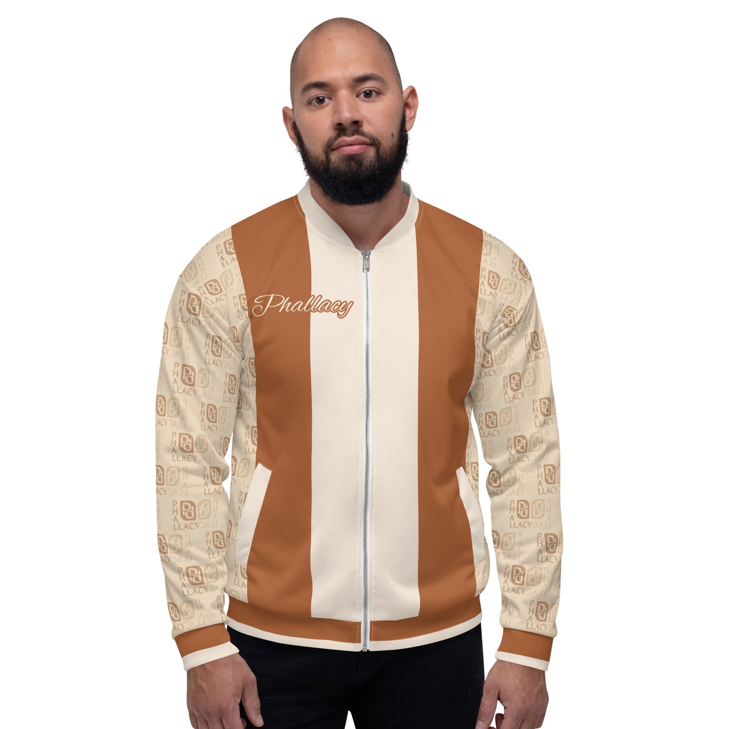 Phallacy Balance Designer Unisex Bomber Jacket