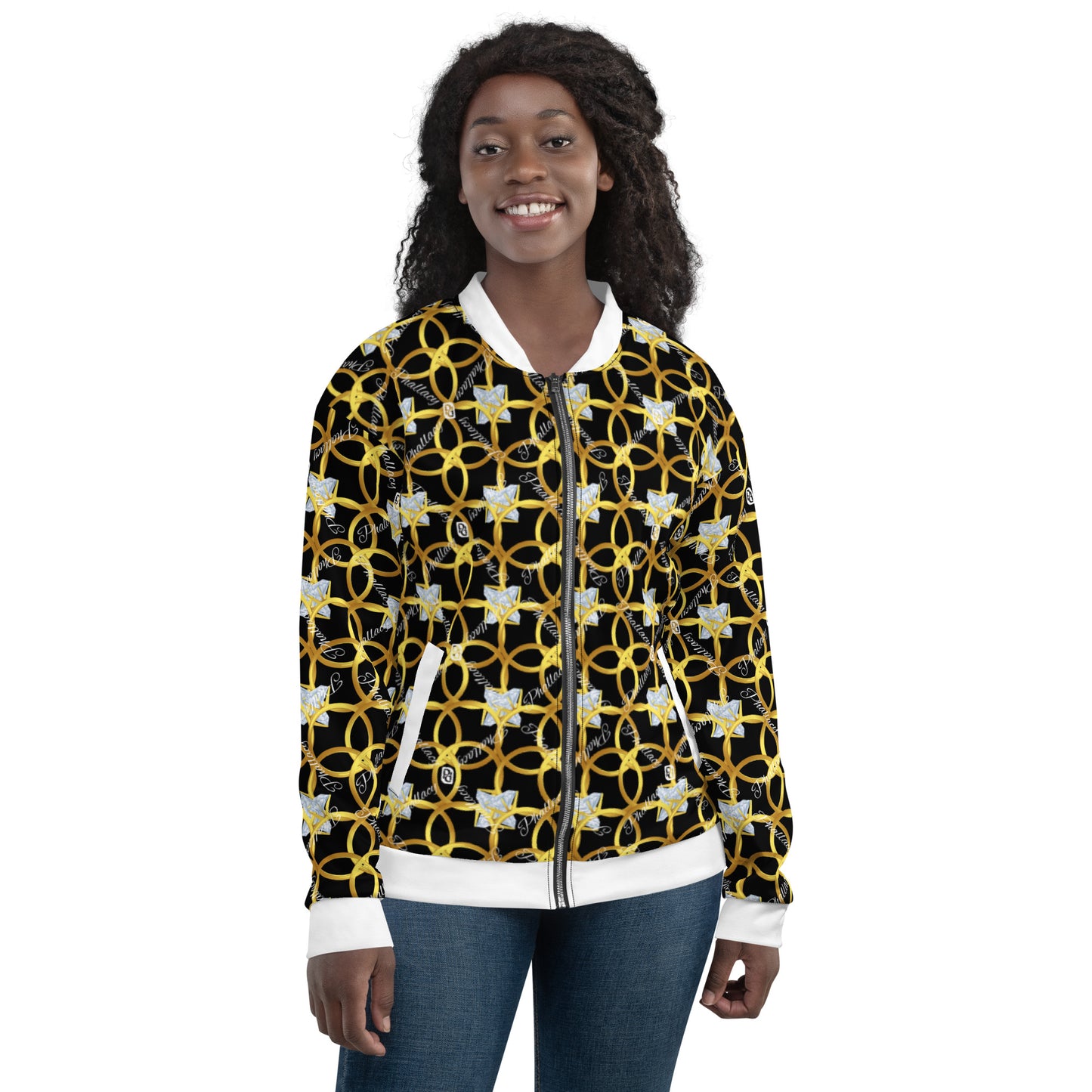 Phallacy XOS Designer Women's Bomber Jacket