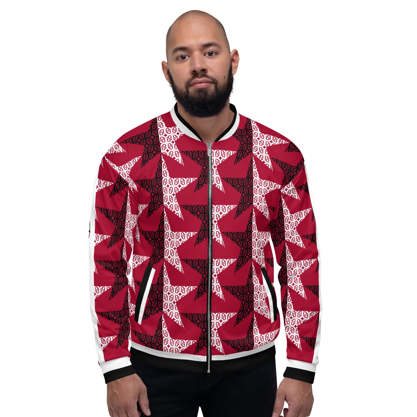 Phallacy Star Designer Unisex Bomber Jacket