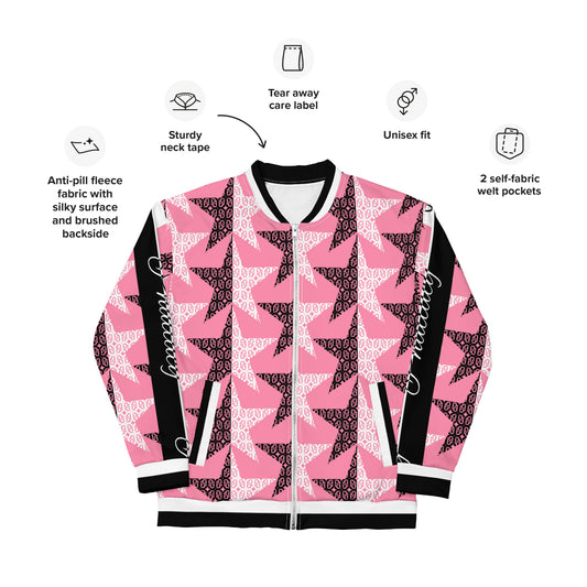 Phallacy Star Designer Women's Bomber Jacket