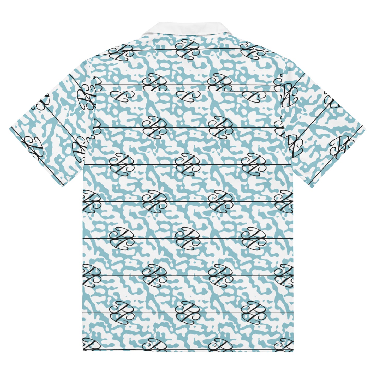 Phallacy Players Camo Designer Unisex Button Up Shirt