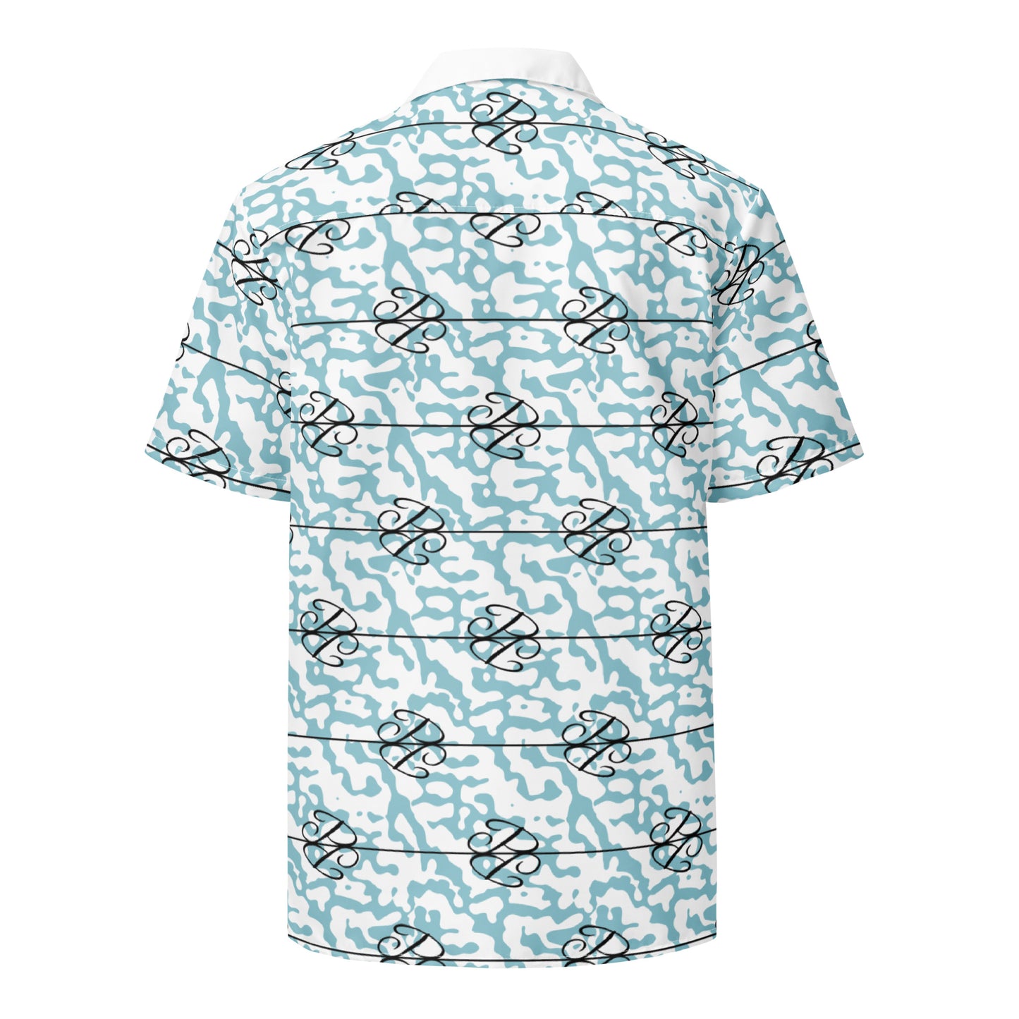 Phallacy Players Camo Designer Unisex Button Up Shirt