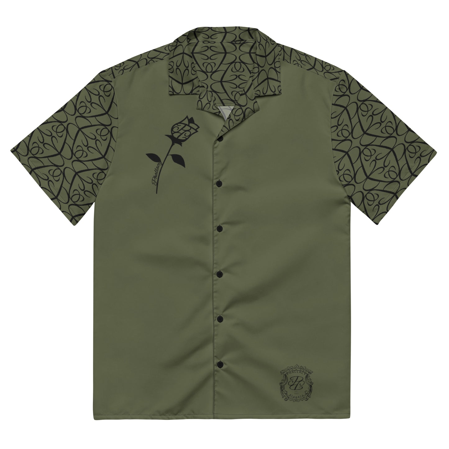 Phallacy Players Designer Unisex Button Up Shirt