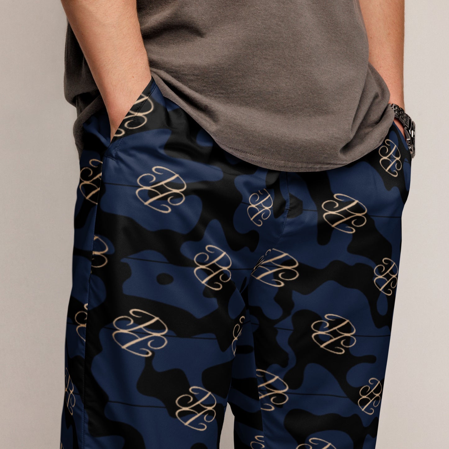 Phallacy Camo Designer Unisex Track Pants