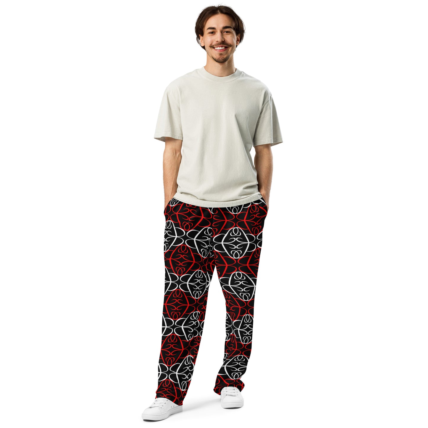 Phallacy Players Designer Unisex Wide-leg Joggers