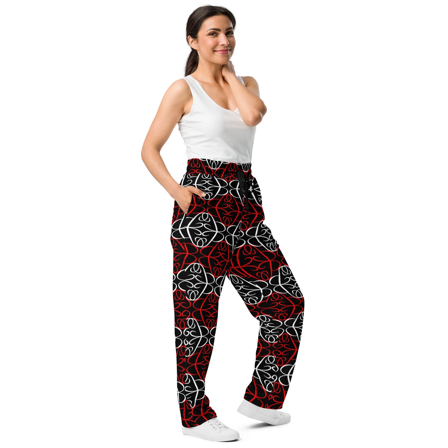 Phallacy Players Designer Unisex Wide-leg Joggers