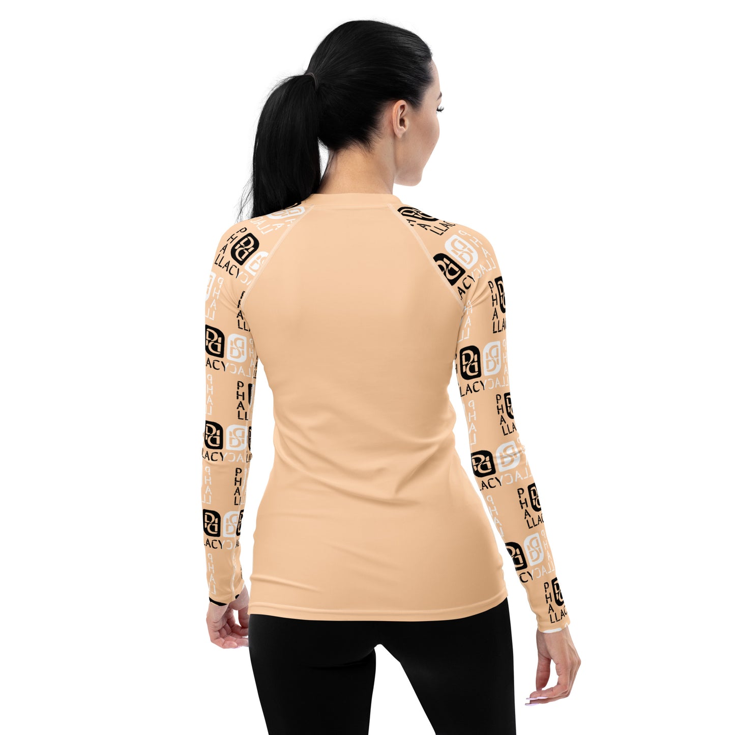 Phallacy Balance Designer Women's Rash Guard