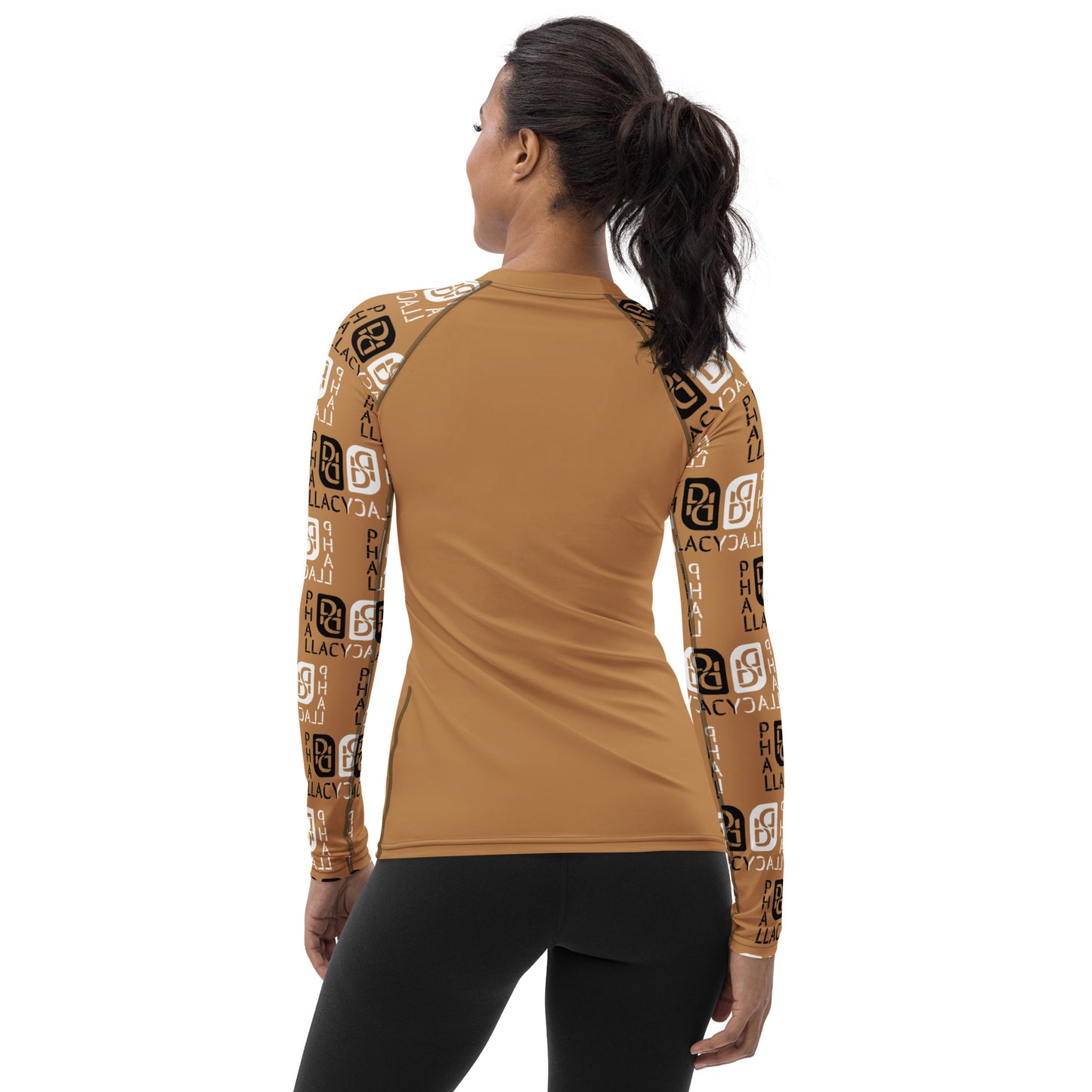 Phallacy Balance Designer Women's Rash Guard