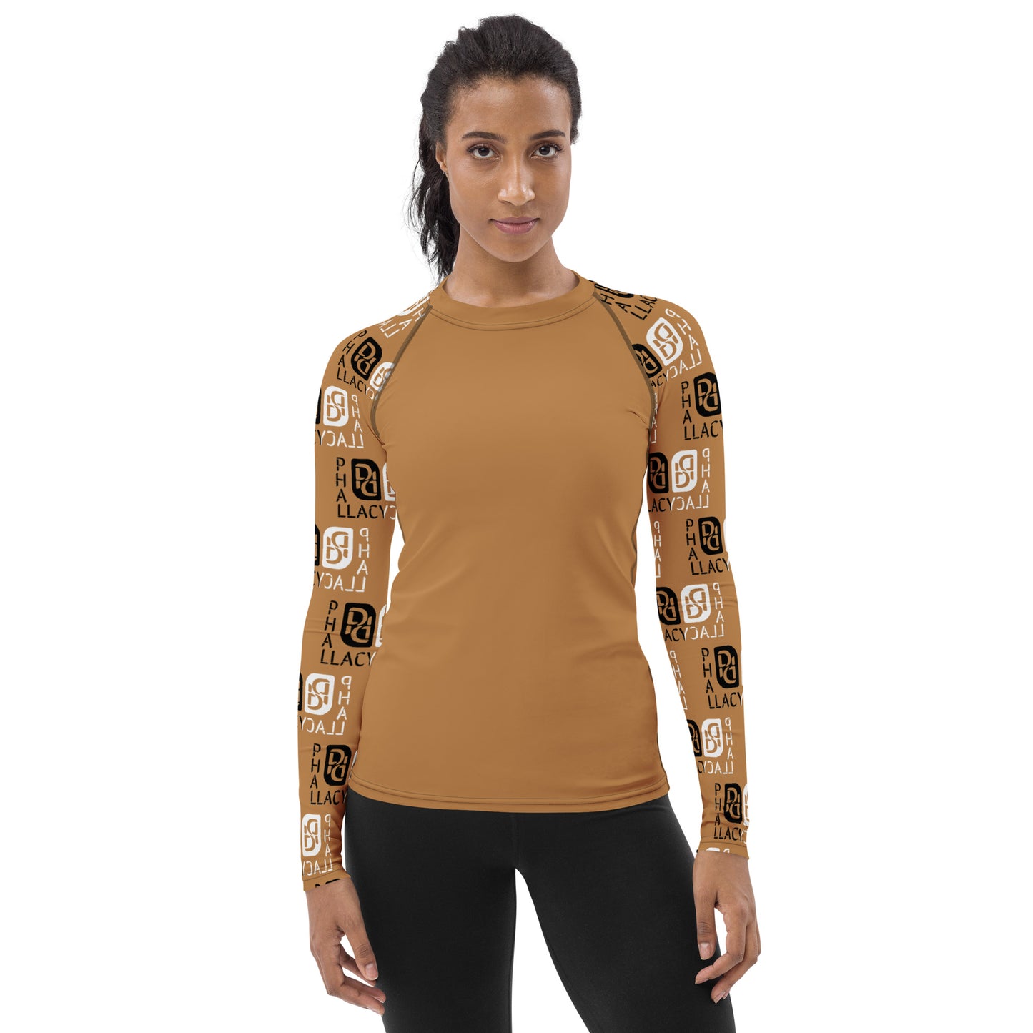 Phallacy Balance Designer Women's Rash Guard