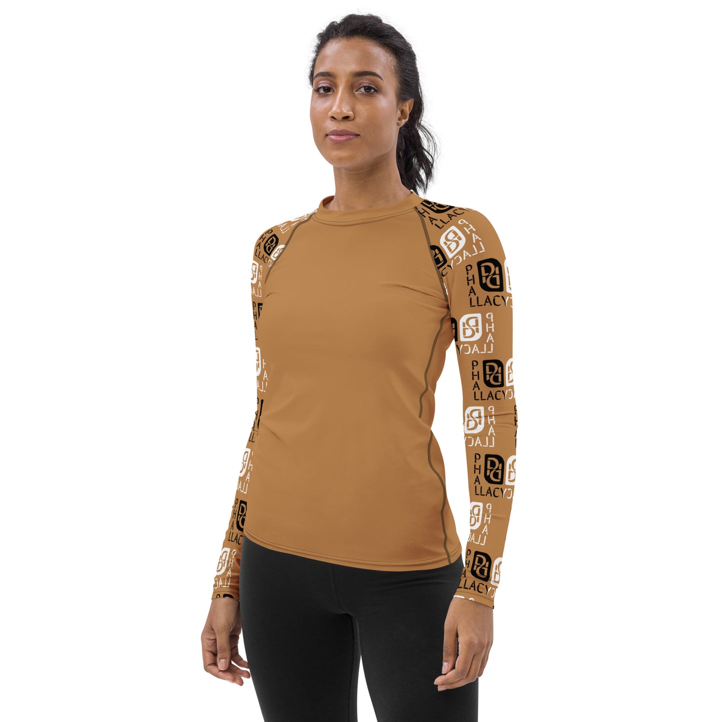 Phallacy Balance Designer Women's Rash Guard