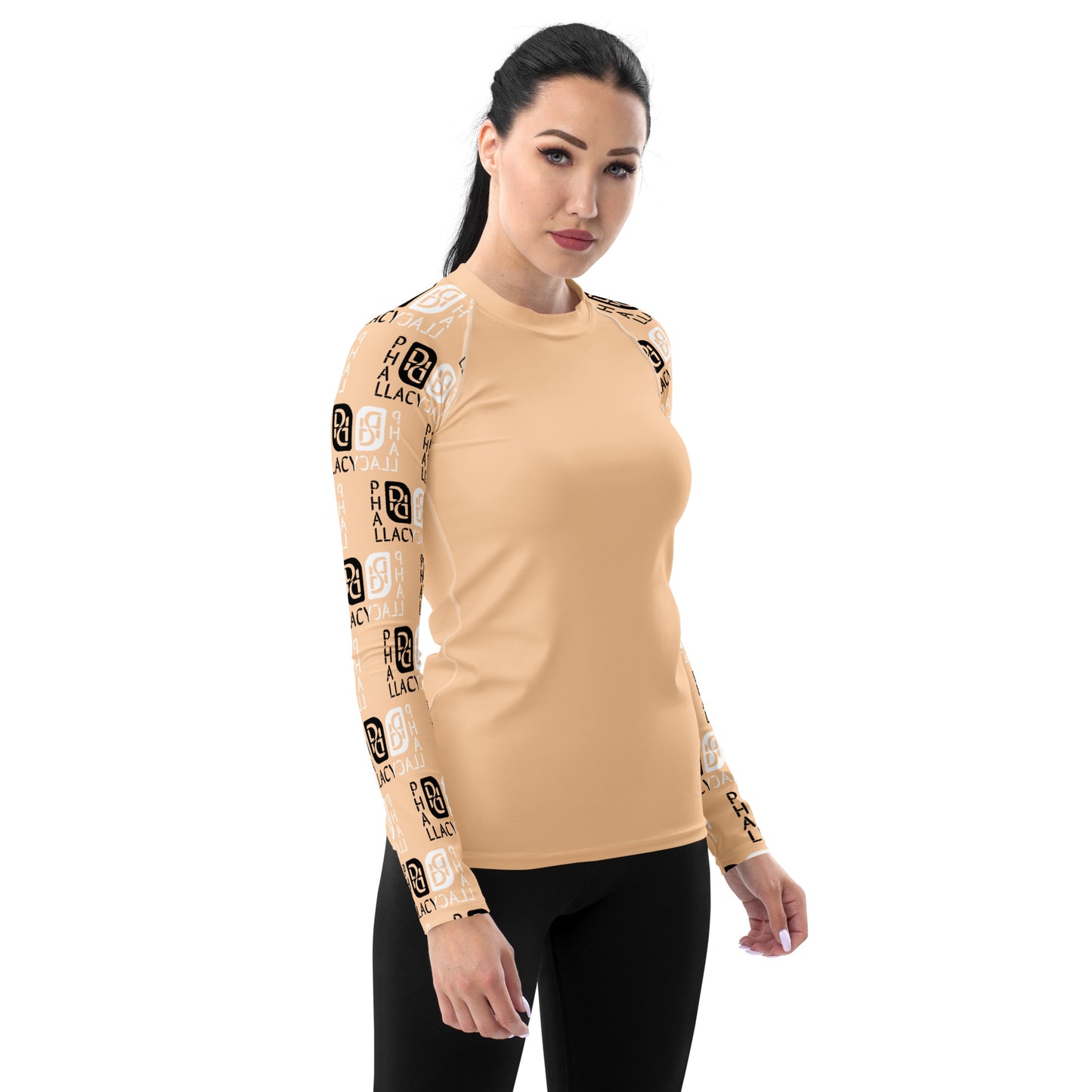 Phallacy Balance Designer Women's Rash Guard