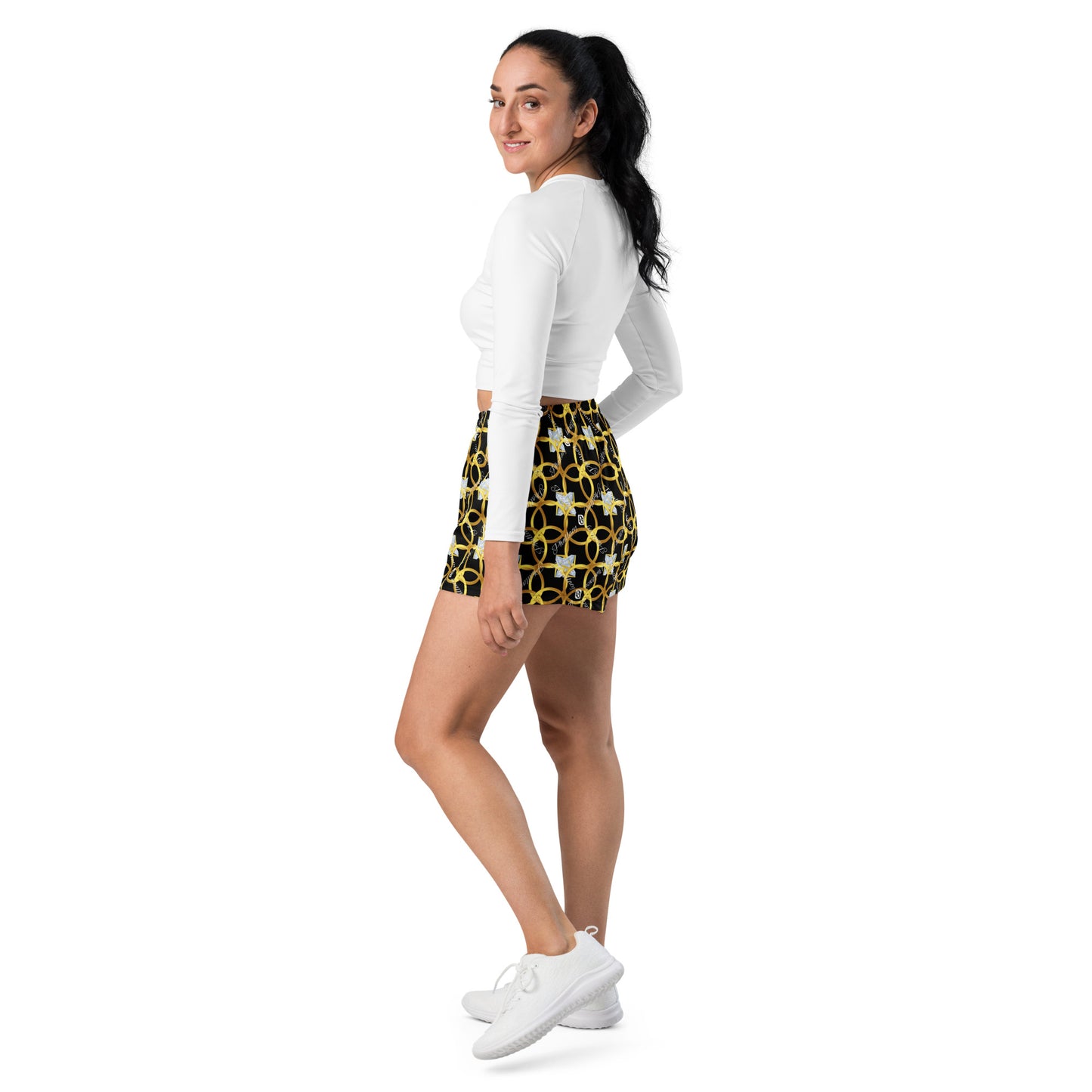 Phallacy XOS Designer Women’s Gym Shorts