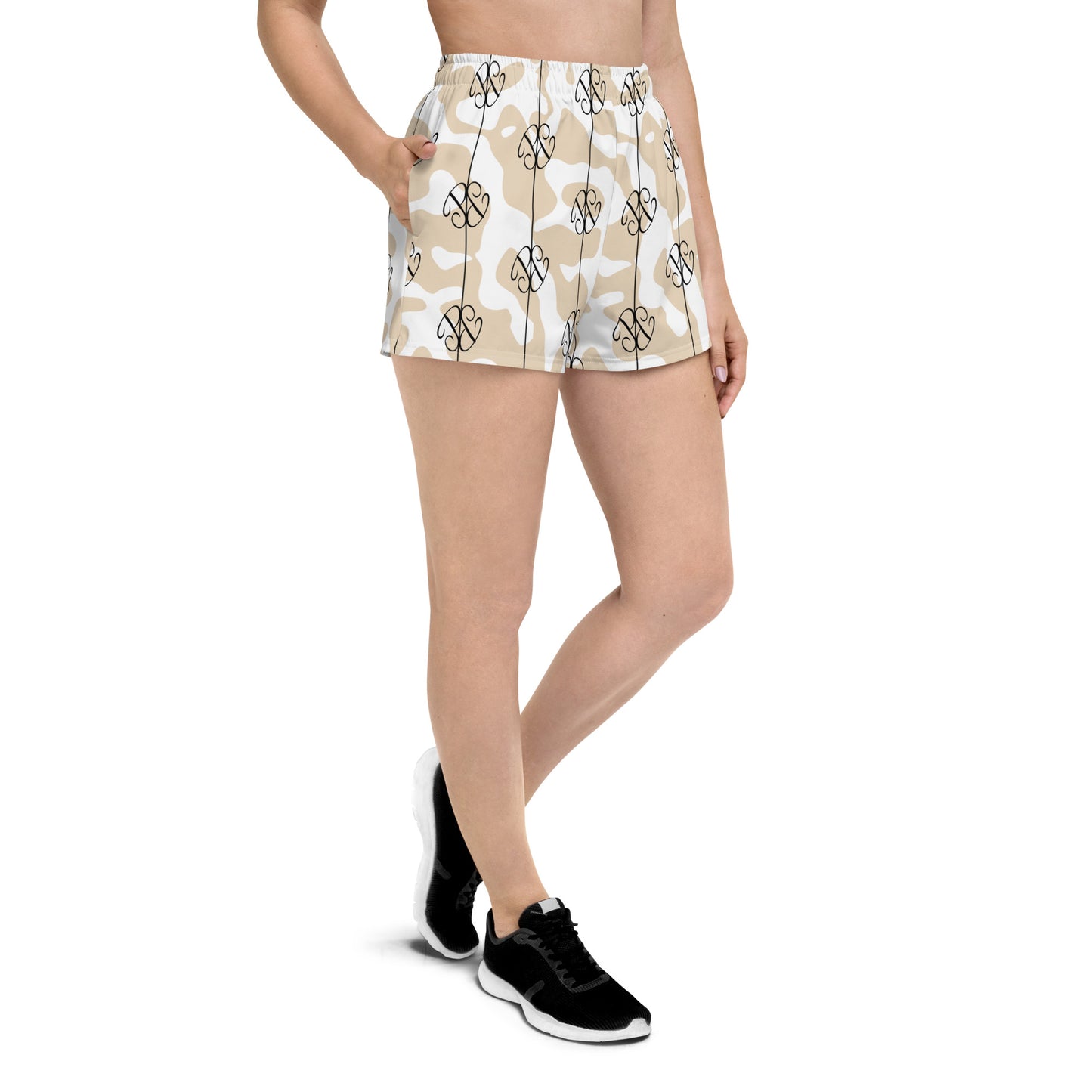 Phallacy Camo Women's Gym Shorts