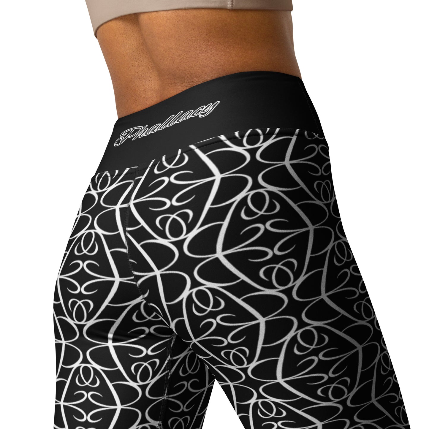 Phallacy Players Designer Yoga Leggings