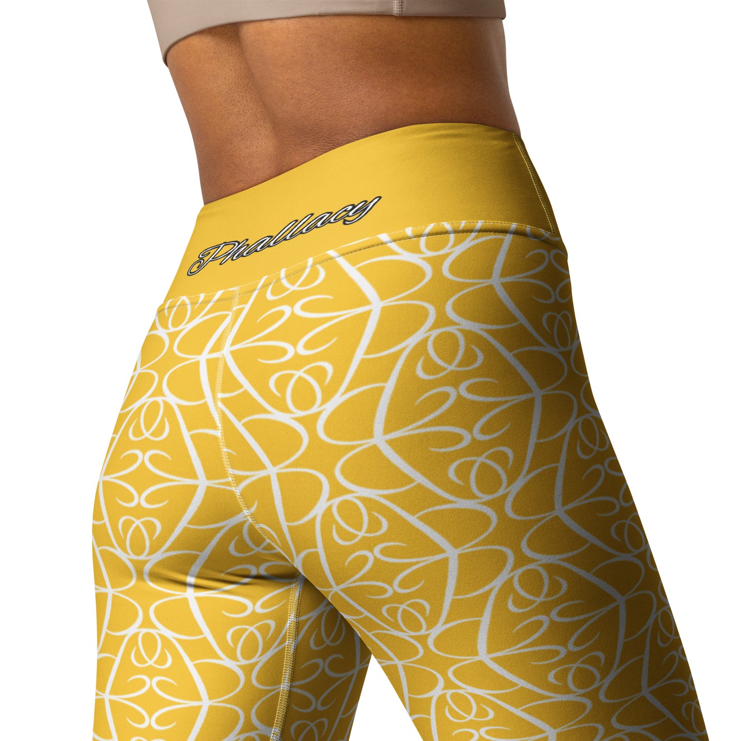 Phallacy Players Designer Yoga Leggings