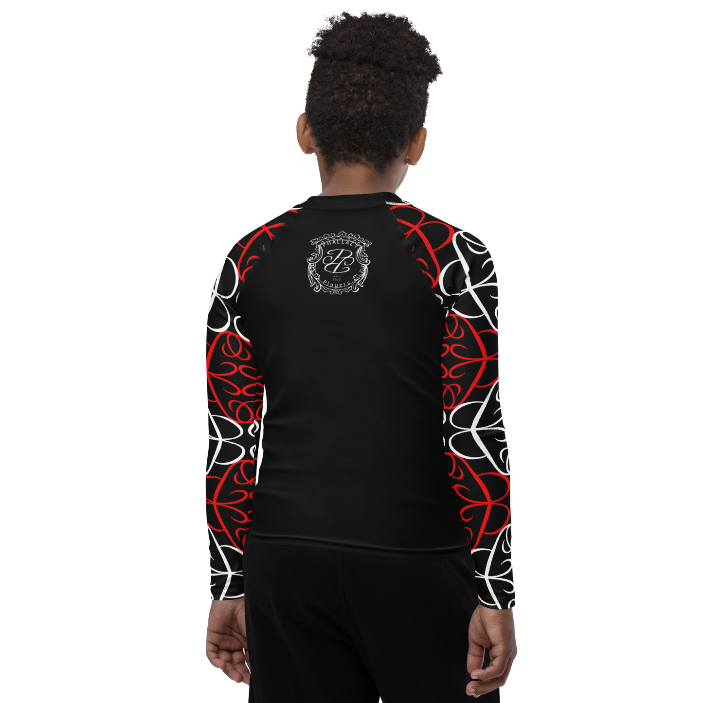 Phallacy Players Designer Youth Rash Guard