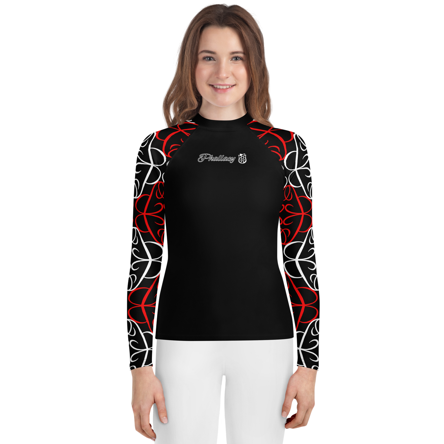 Phallacy Players Designer Youth Rash Guard