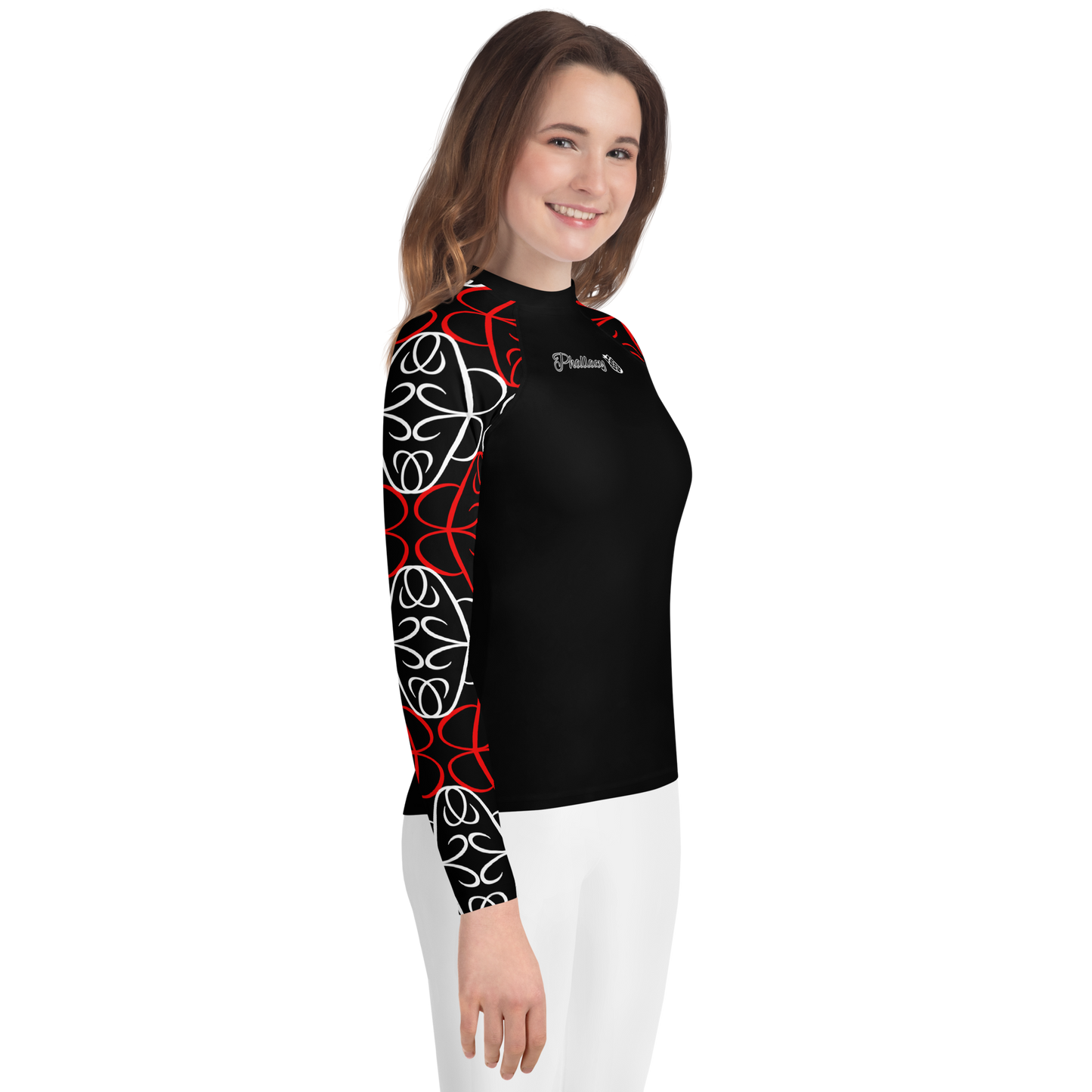 Phallacy Players Designer Youth Rash Guard