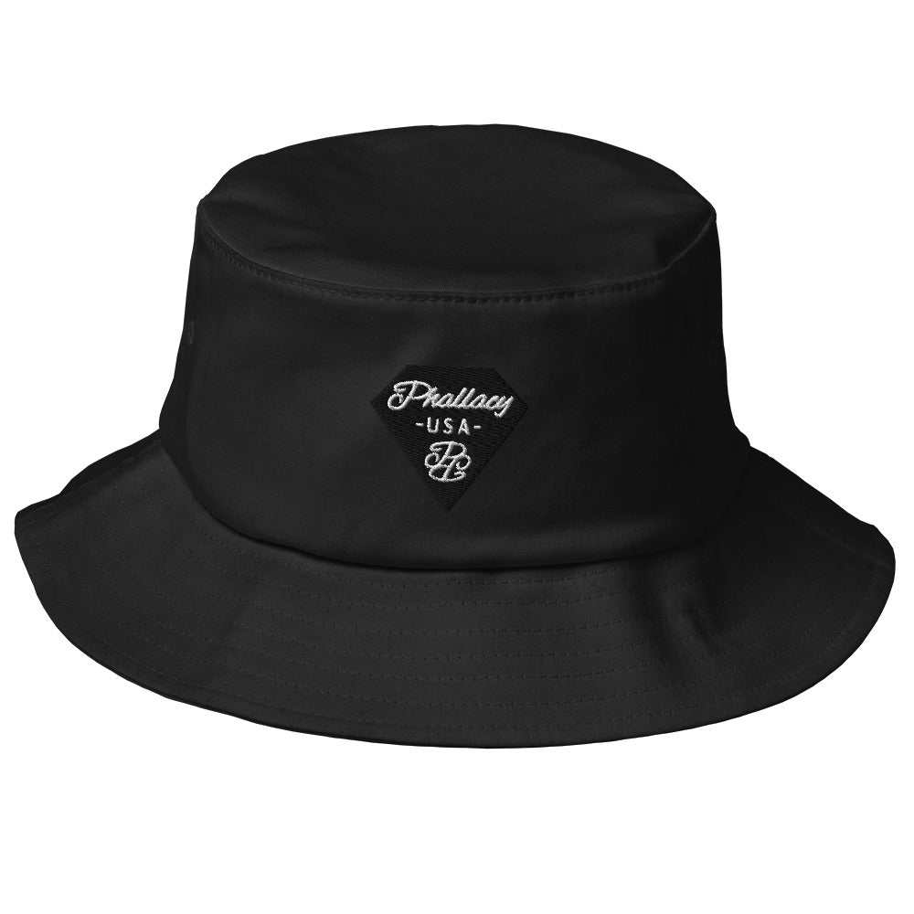 Phallacy Diamond Embroidered Bucket Hat