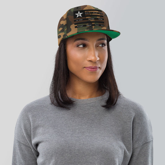 Phallacy Flag Snapback Hat