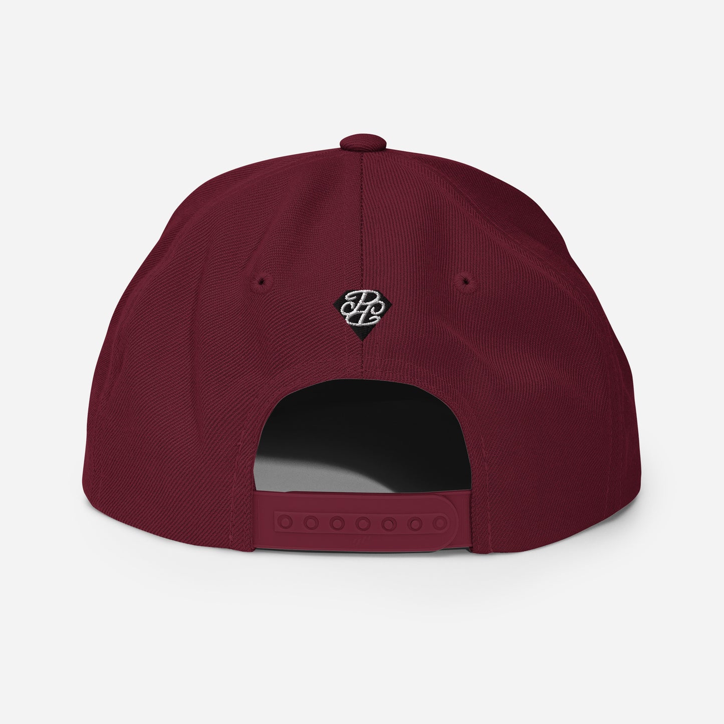 Phallacy Diamond Embroidered Snapback Hat