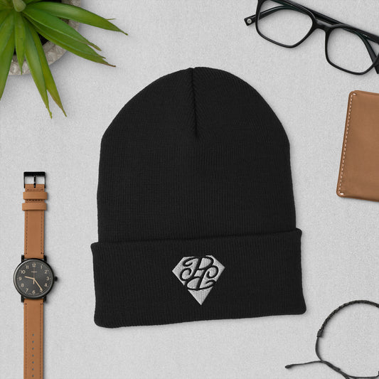 Phallacy Diamond Cuffed Beanie (Embroidery)