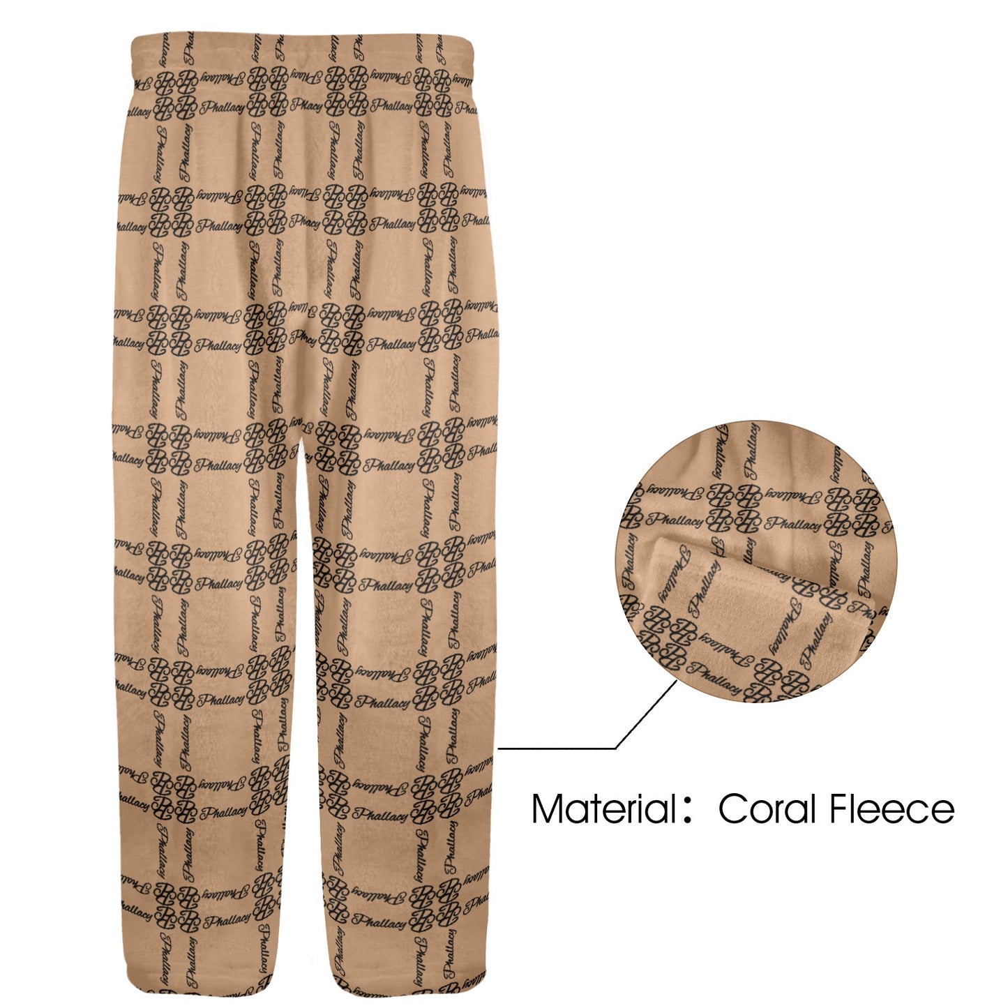 Phallacy Balance Designer Youth Fleece Pajama Pants