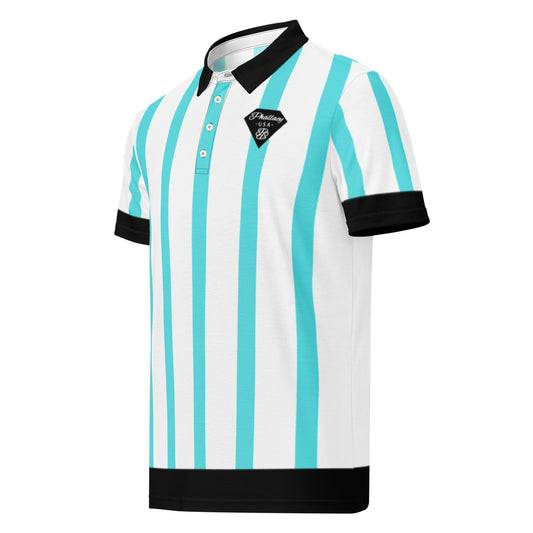 Phallacy Striped Designer Men’s Slim Fit Polo