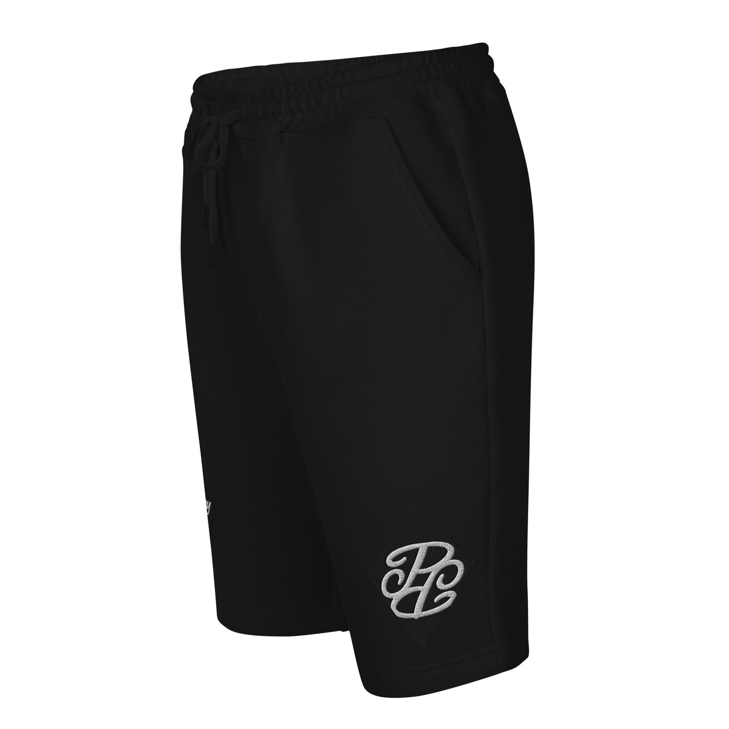 Phallacy Diamond Men's Fleece Shorts (Embroidery)