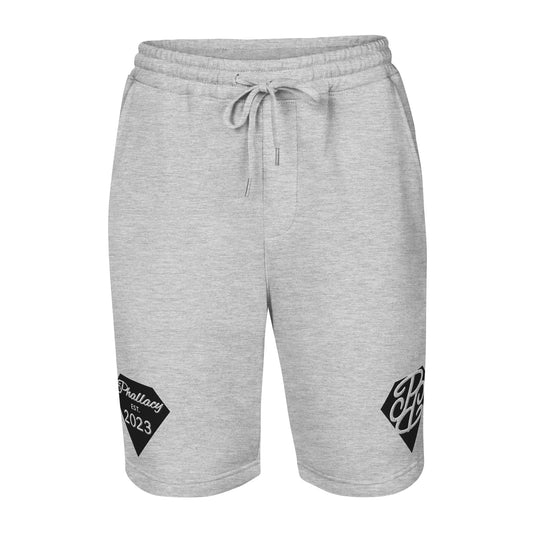 Phallacy Diamond Men's Fleece Shorts (Embroidery)