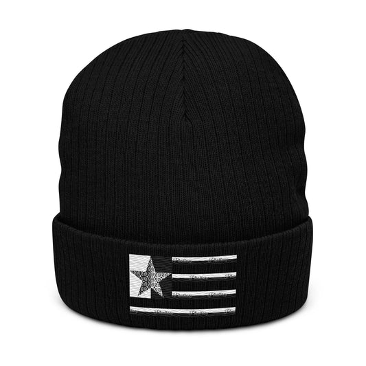 Phallacy Flag Ribbed Knit Beanie