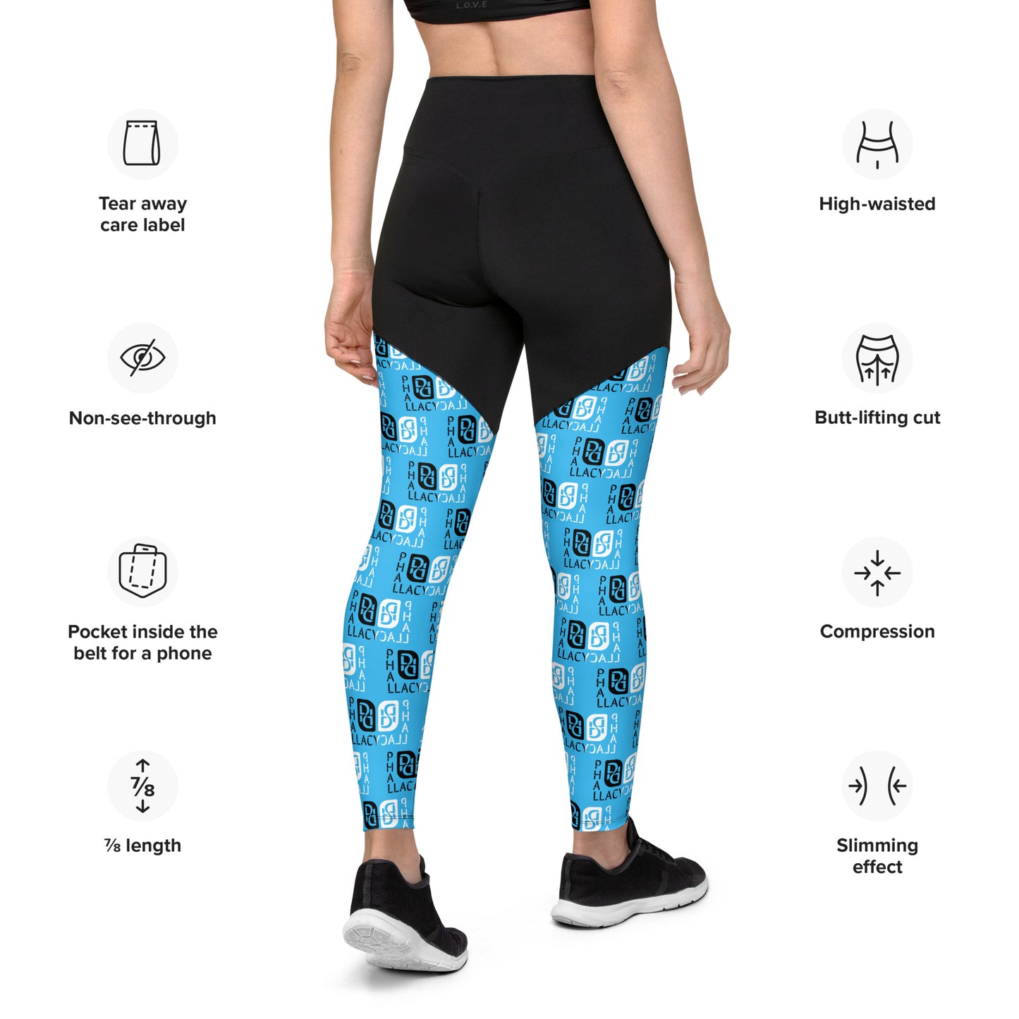 Phallacy Balance Designer Sports Leggings