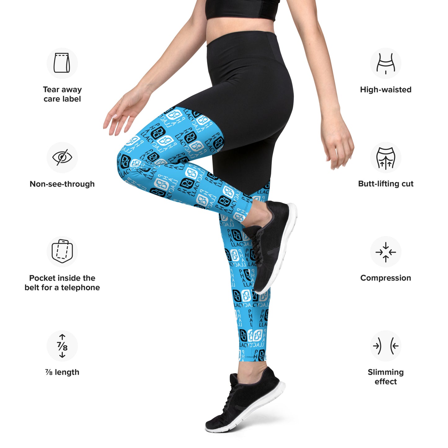 Phallacy Balance Designer Sports Leggings