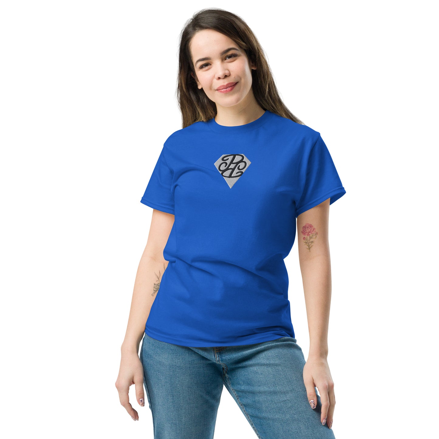 Phallacy Diamond Unisex Classic Tee (Embroidery)