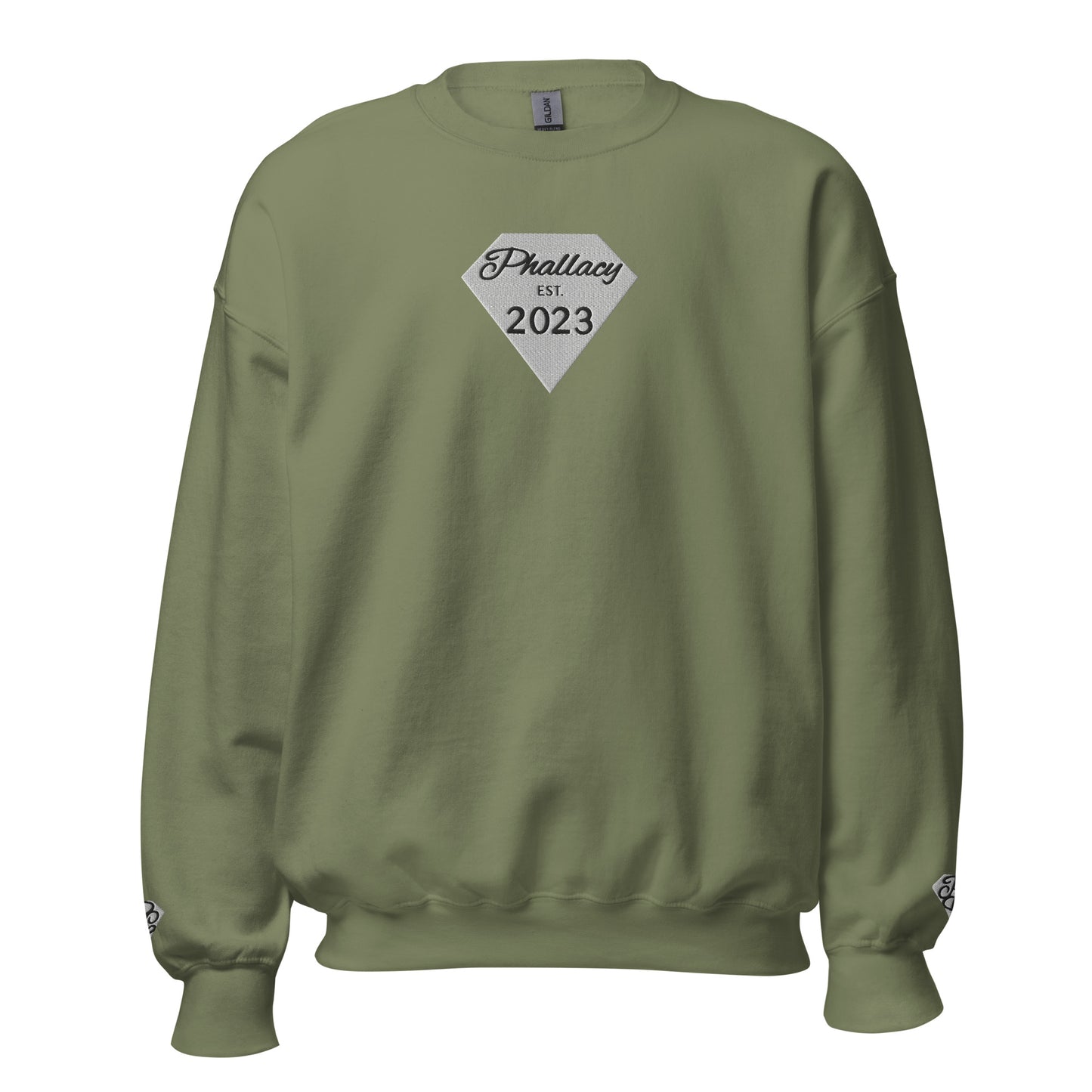 Phallacy Diamond Unisex Sweatshirt (Embroidery)