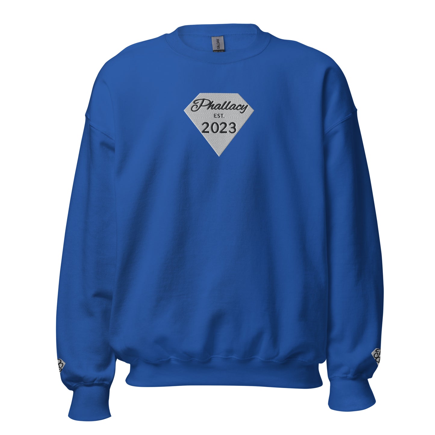 Phallacy Diamond Unisex Sweatshirt (Embroidery)