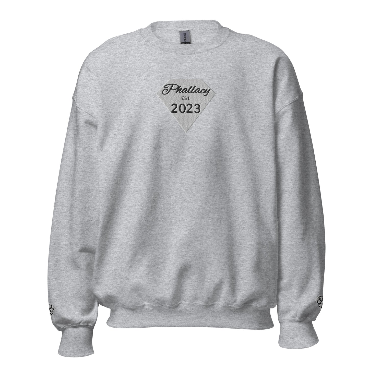 Phallacy Diamond Unisex Sweatshirt (Embroidery)