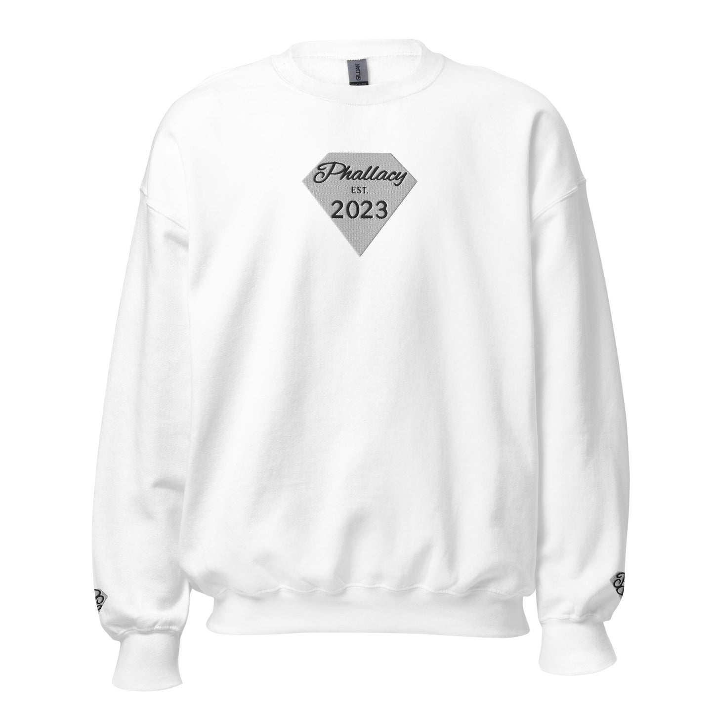 Phallacy Diamond Unisex Sweatshirt (Embroidery)