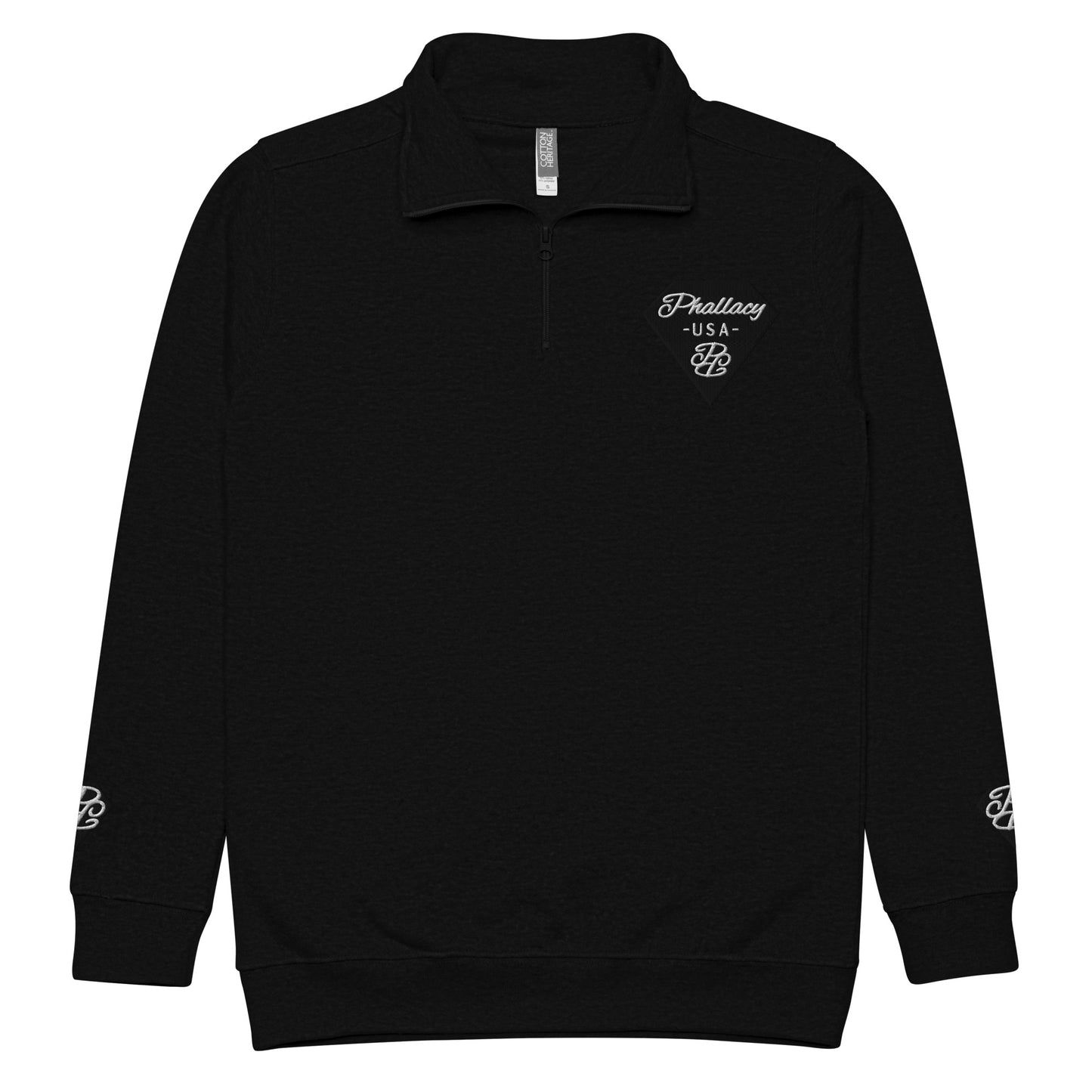 Phallacy Diamond Unisex Fleece Pullover (Embroidery)