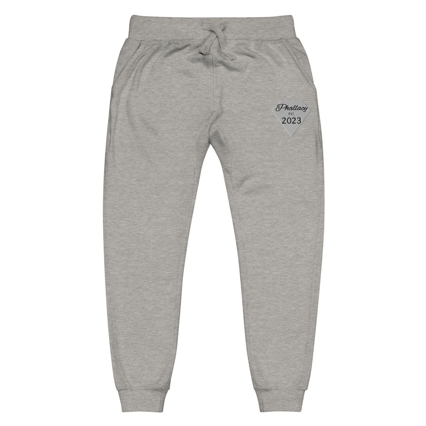 Phallacy Diamond Unisex Fleece Sweatpants (Embroidery)