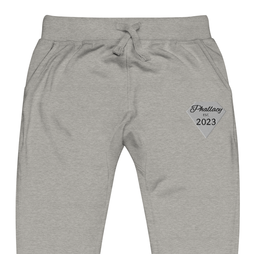 Phallacy Diamond Unisex Fleece Sweatpants (Embroidery)